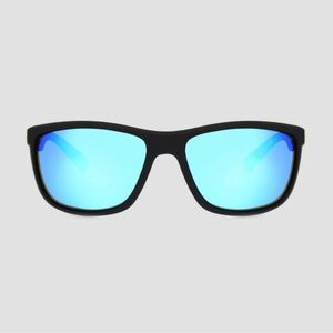 Polarized Black and Blue Sunglasses